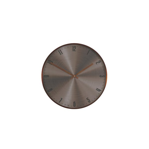 Klok 53 cm IPERA antiek koper