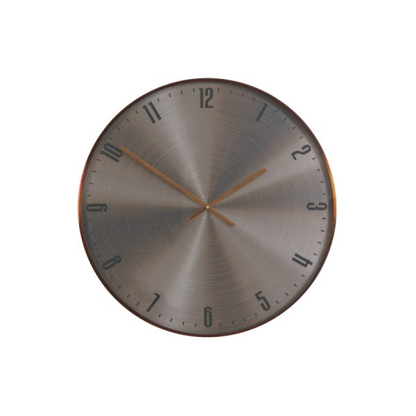 Klok 74 cm IPERA antiek koper