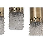 Showroommodel Sprinkle Hanglamp 5 Lampen Glas Antique Brass, zelf afhalen