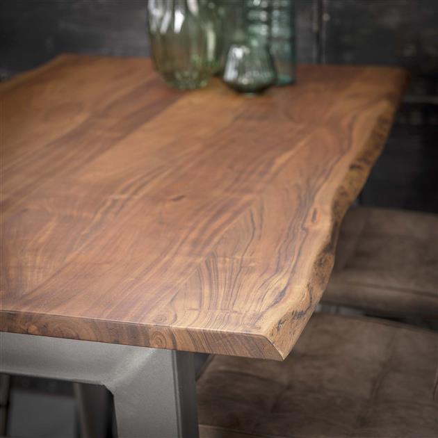 Bartafel 147 edge 25mm / Massief acacia naturel