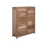 Showroommodel Towerliving Wandmeubel Soerabaja 4 deuren, zelf afhalen
