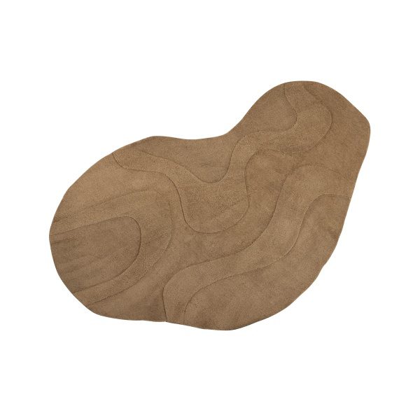 Alya Vloerkleed Organisch Pale Brown 170x240cm
