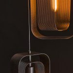 Hanglamp 3L mesh rotate / Artic zwart