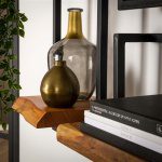 Wandplank edge 100cm / Massief acacia naturel
