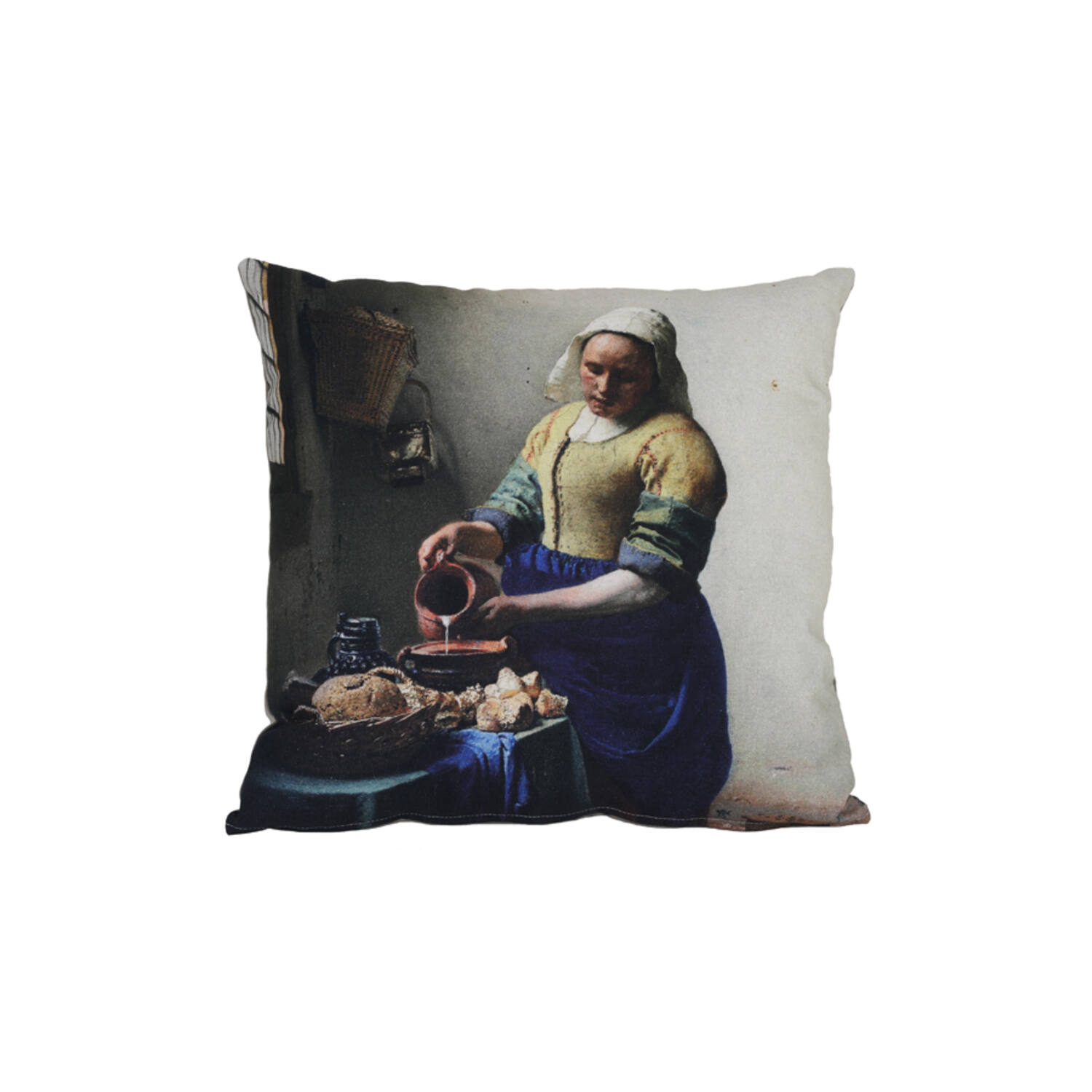 Kussen 45x45 cm Melkmeisje design