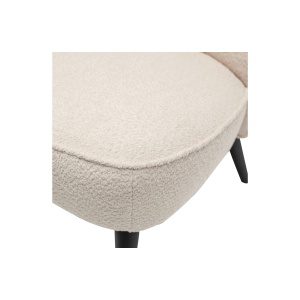 Sara Bankje BouclÉ Creme