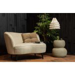 Sara Lounge Fauteuil Links Teddy Off White