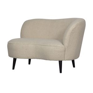 Sara Lounge Fauteuil Rechts Teddy Off White