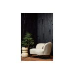 Sara Lounge Fauteuil Rechts Teddy Off White