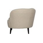 Sara Lounge Fauteuil Rechts Teddy Off White