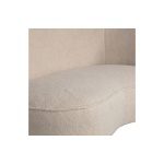 Sara Lounge Fauteuil Rechts Teddy Off White