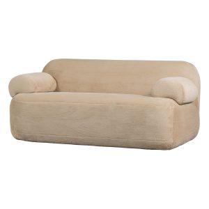 Jolie 2-zits Bankje Imitatiebont Naturel