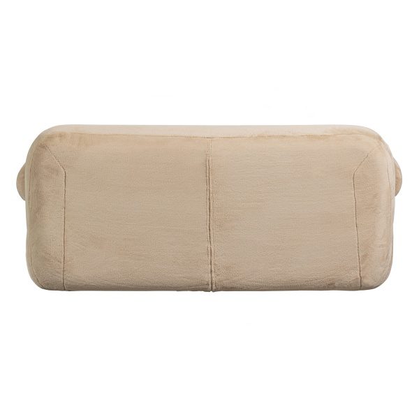 Jolie 2-zits Bankje Imitatiebont Naturel