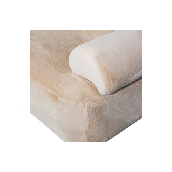 Jolie 2-zits Bankje Imitatiebont Naturel