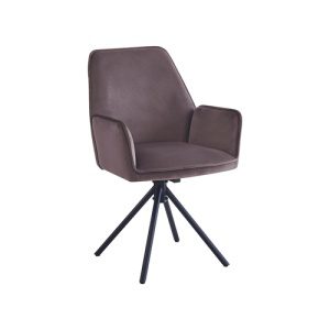 Armstoel Corine Velvet Bronze