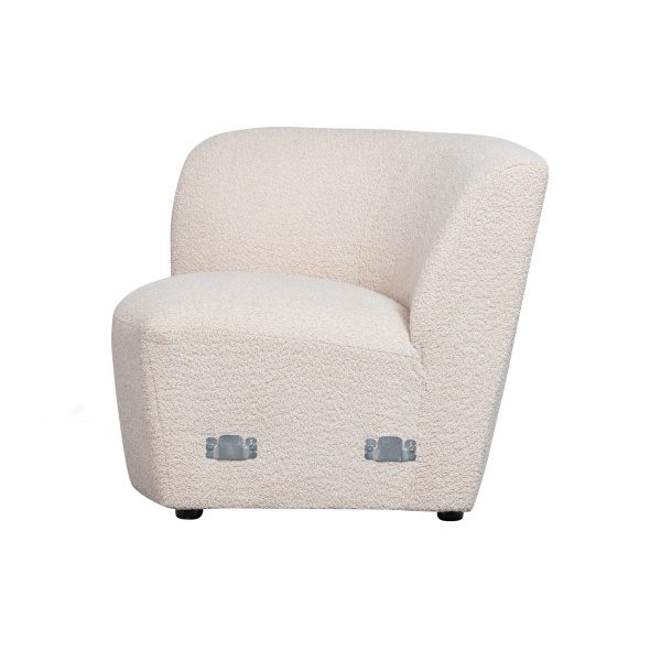 Coco Element Met Arm Links BouclÉ Creme