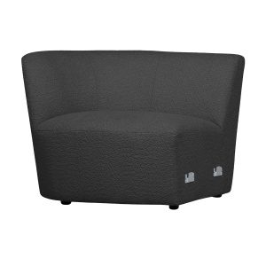 Coco Element Met Arm Links BouclÉ Donkergrijs