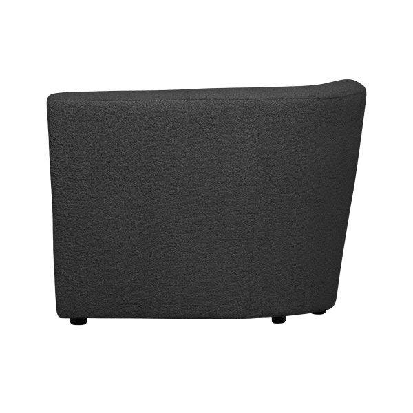 Coco Element Met Arm Links BouclÉ Donkergrijs