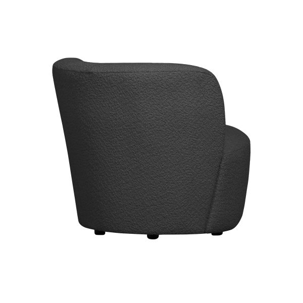 Coco Element Met Arm Links BouclÉ Donkergrijs