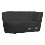 Coco Chaise Longue Element Links BouclÉ Donkergrijs