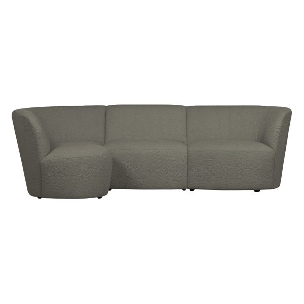 Coco Chaise Longue Element Links BouclÉ Warm Groen