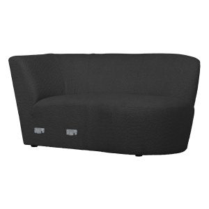 Coco Chaise Longue Element Rechts BouclÉ Donkergrijs
