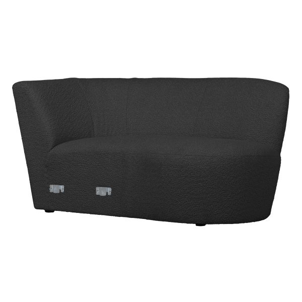 Coco Chaise Longue Element Rechts BouclÉ Donkergrijs