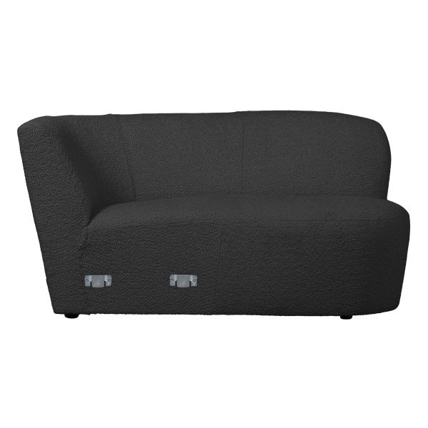 Coco Chaise Longue Element Rechts BouclÉ Donkergrijs