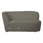 Coco Chaise Longue Element Rechts BouclÉ Warm Groen