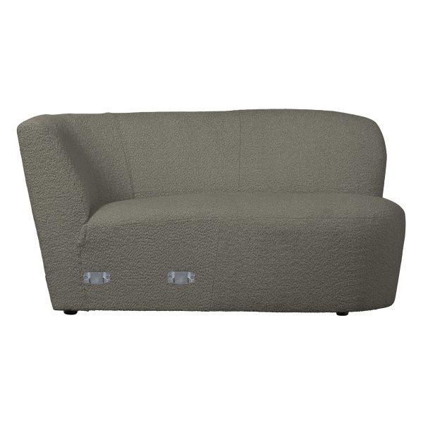 Coco Chaise Longue Element Rechts BouclÉ Warm Groen