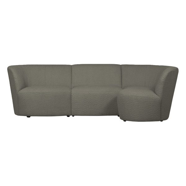 Coco Chaise Longue Element Rechts BouclÉ Warm Groen