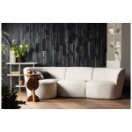 Coco Chaise Longue Element Links BouclÉ Creme