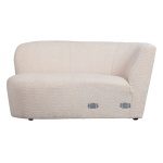 Coco Chaise Longue Element Links BouclÉ Creme