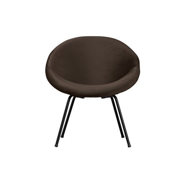 Moly Fauteuil Velvet Dark Night