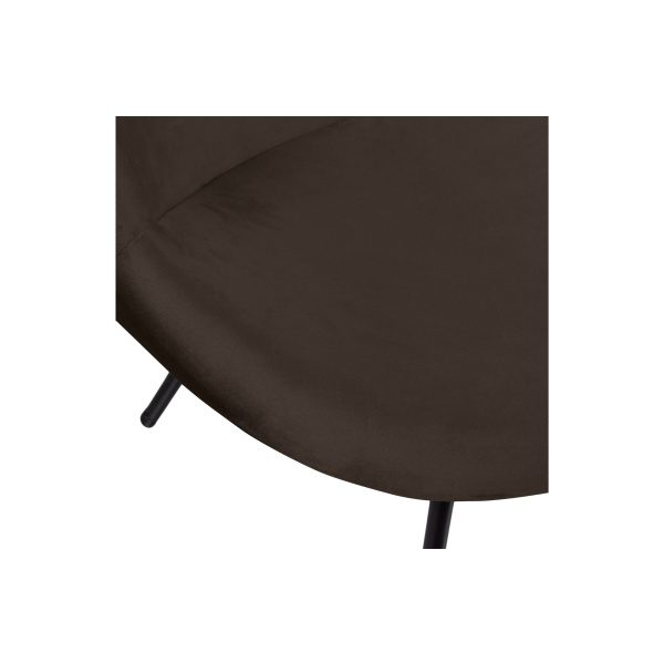 Moly Fauteuil Velvet Dark Night