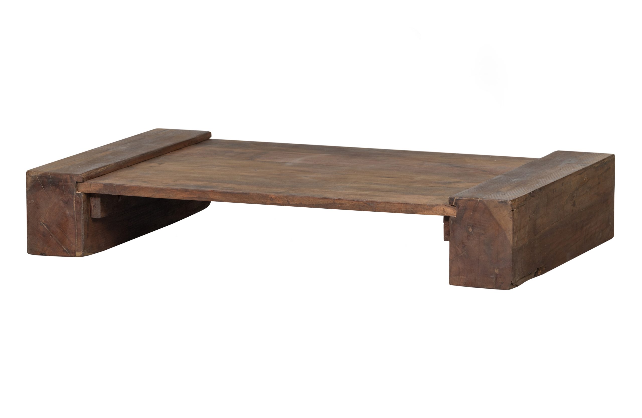 Cuno Salontafel Laag Hout Donkerbruin