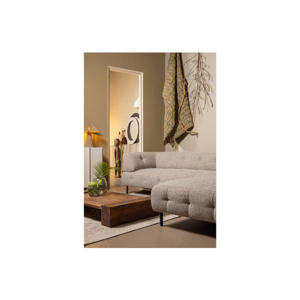 Cuno Salontafel Laag Hout Donkerbruin