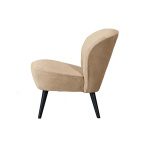 Sara Fauteuil Imitatiebont Naturel