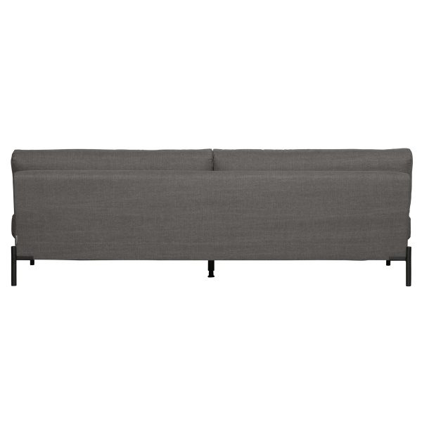 Sleeve 3-zits Bank Vintage Antraciet