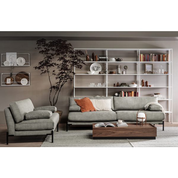 Sleeve Loveseat Vintage Middengrijs