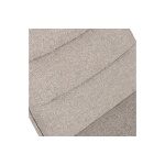 Nika Draaifauteuil BouclÉ Taupe Melange