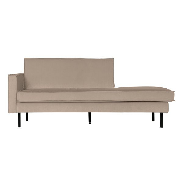 Rodeo Daybed Left Velvet Khaki