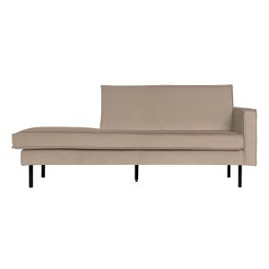 Rodeo Daybed Right Velvet Khaki