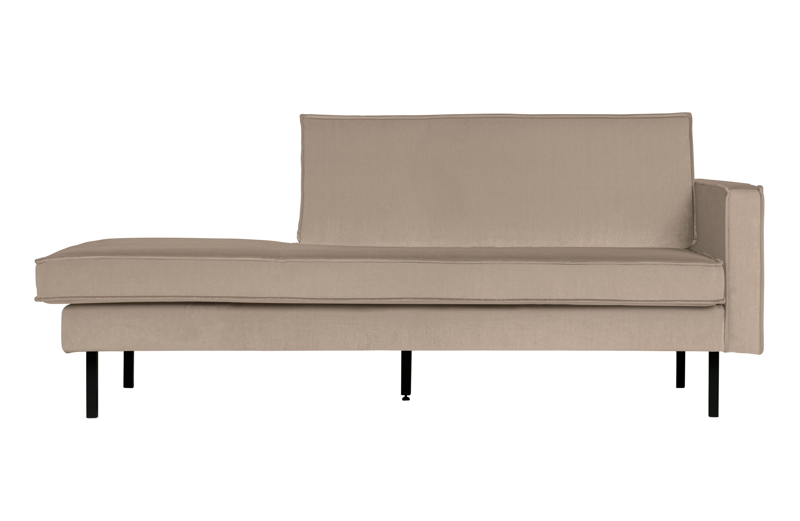 Rodeo Daybed Right Velvet Khaki