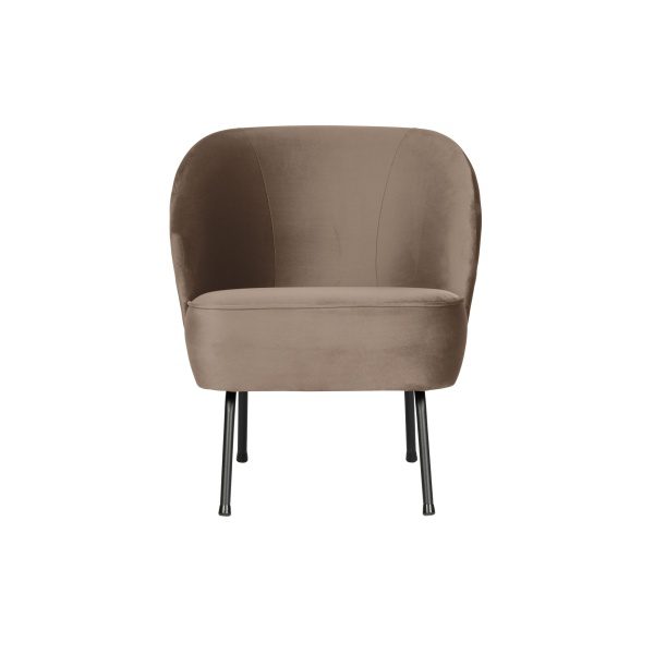 Vogue Fauteuil Fluweel Khaki