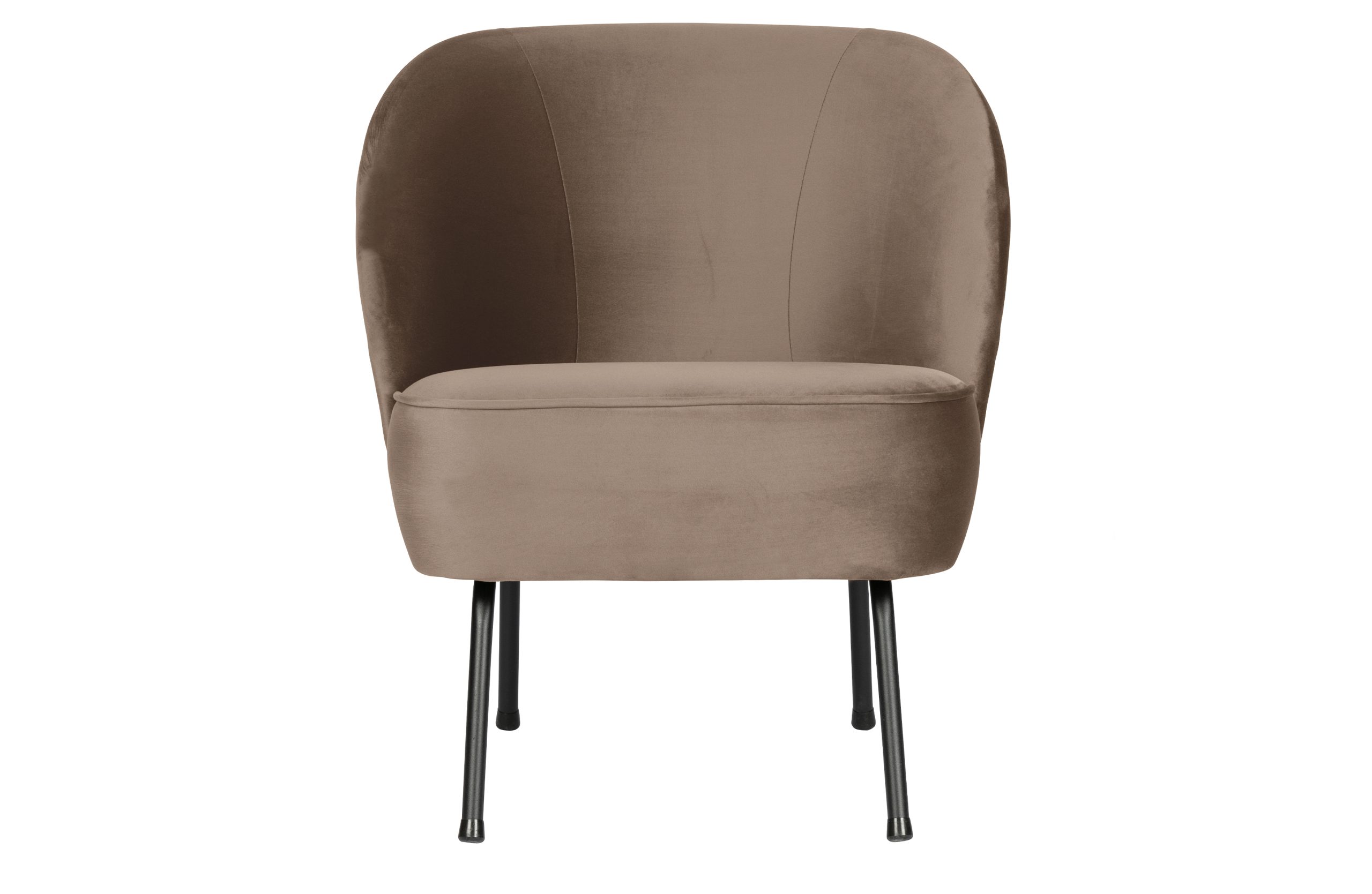 Vogue Fauteuil Fluweel Khaki