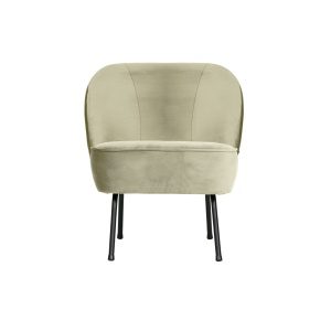Vogue Fauteuil Fluweel Pistache