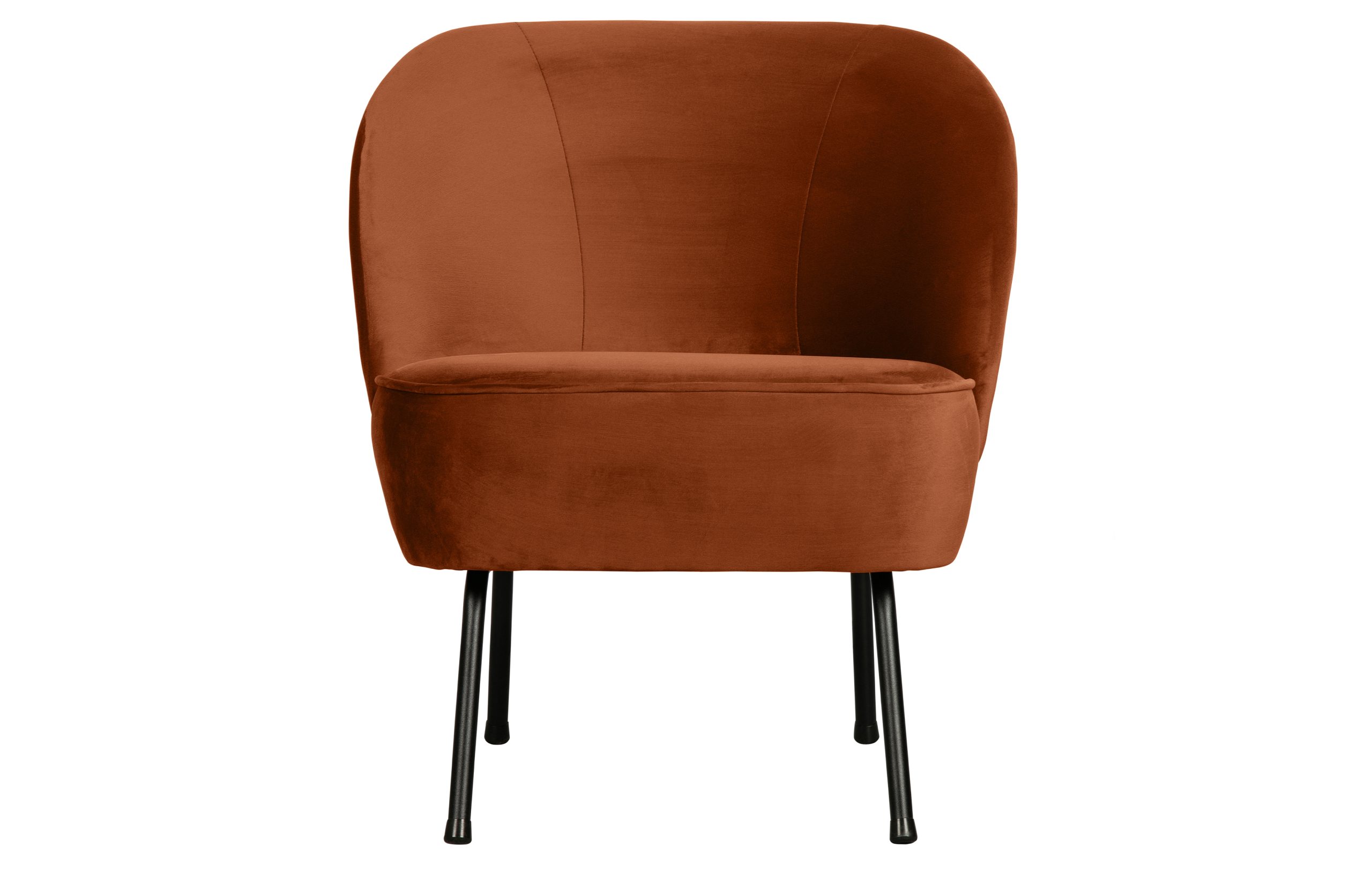 Vogue Fauteuil Fluweel Roest