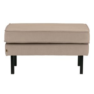 Rodeo Hocker Op Poten Velvet Khaki