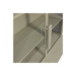 Unlock Metalen Vitrinekast Greige